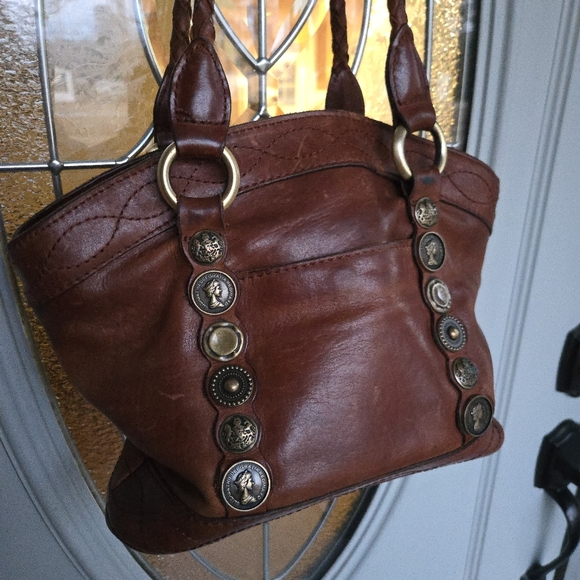 Patricia Nash Renaissance Coin Zorita Shoulder Bag - Picture 5 of 12